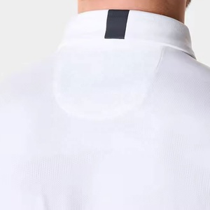 Personalizado propio patrón de diseño de marca de alta calidad Golf Polo camiseta humedad 4 vías estiramiento bambú polos - Product Image 5
