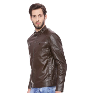 Chaqueta de Cuero Vacuno Genuino para Hombre, Diseño Profesional, Nueva Moda 2026, Transpirable, de Secado Rápido, Estilo Urbano, con Apliques, para Invierno - Product Image 4