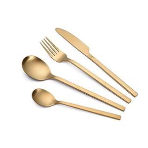 Nouveauté : Ensemble de couverts en laiton de 5 pièces, design martelé, ensemble de couverts modernes en métal laiton, ensemble de couverts dorés élégants, vente en gros - Product Image 3