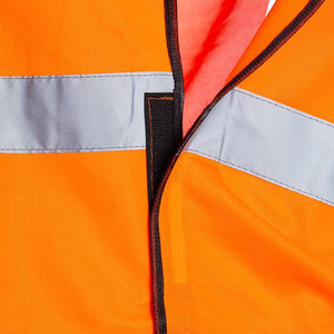 Logotipo personalizable Chaleco DE SEGURIDAD reflectante de invierno Ropa de trabajo de algodón de alta visibilidad con mangas completas Logotipo personalizado Ropa de soporte - Product Image 5