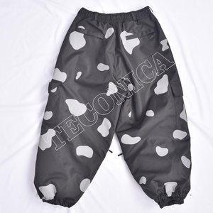 Pantalon baggy de ski personnalisé pour hommes imperméable, respirant, surdimensionné, imprimé, pantalon cargo de snowboard avec fonction coupe-vent - Product Image 1