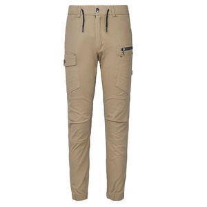 กางเกงคาร์โก้ผ้าฝ้ายของผู้ชายกางเกงทำงานขายาวสำหรับใส่ไปงานปาร์ตี้ - Product Image 3