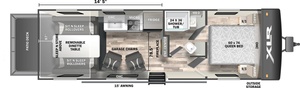 Ventes aux enchères pour un véhicule neuf ou d'occasion 2023 F-o-r-e-s-t R-i-v-e-r Xlr Boost 27XLRX, nouvelle caravane compacte à vendre, caravane de voyage - Product Image 2
