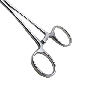 Abrazadera de sujeción de esponja de acero inoxidable Manual reutilizable médica Fórceps de esponja Foerster Vendaje de cirugía general de alta calidad - Product Image 4