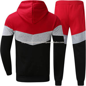 Hommes de haute qualité 2025 Fitness Tech French Terry Jogging costumes 3 tons coupe régulière imprimé solide bas pantalons de survêtement maternité - Product Image 2