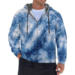 Meilleure vente en ligne Sweats à capuche pour hommes Hiver Service OEM Sweats à capuche Tie Dye pour hommes Design personnalisé Sweats à capuche Tie Dye pour hommes - Product Image 1