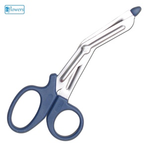 Tijeras Quirúrgicas de Alta Calidad OEM/ODM, Color Azul Rey, Manuales, Certificadas CE, Instrumento de Clase I para Uso en Quirófanos - Product Image 1