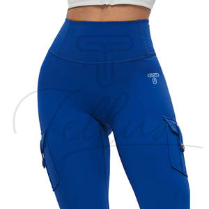 Leggings de yoga fitness de haute qualité pour femmes, respirants, tricotés, taille haute, épais, sans couture, pour l'hiver - Product Image 4