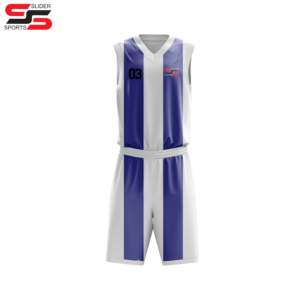 Latest Design Plus <b>Size</b> International Basketball Uniforms with Hot Sublimation Basketball Jersey - Product Image 4