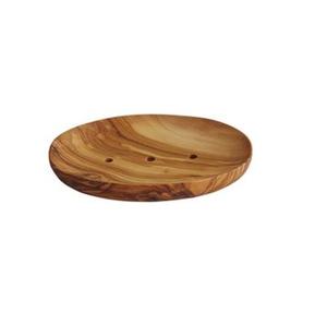 Jabonera de madera de lujo con estilo para baño, bandeja de jabonera de diseño moderno, accesorio perfecto para baño o cocina - Product Image 1