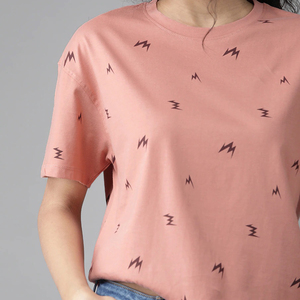 Haute qualité femmes culture t-shirts 100% coton vêtements de Yoga coupe ajustée haut court respirant à manches courtes haut court t-shirts pour les femmes - Product Image 2