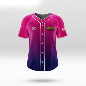 Uniforme de béisbol personalizado por sublimación de alta calidad, diseño profesional, camiseta de Béisbol Juvenil personalizada - Product Image 1