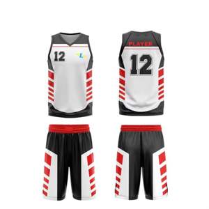 Ensemble d'uniformes de basketball de haute qualité 2025 pour équipe, vêtements de sport personnalisés en gros pour hommes, uniformes de basketball pour la vente en ligne - Product Image 3