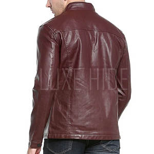 2025 prix de vente entier hommes moto vestes conception personnalisée vélo course hommes veste en cuir pour adulte - Product Image 2