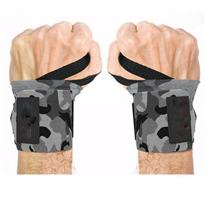 Muñequeras de Sublimación Hechas a Medida, Nuevo Estilo, Servicios OEM, Muñequeras Ajustables para Levantamiento de Pesas con Logotipo y Color Personalizados - Product Image 1