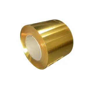 JIS ASTM AISI tiêu chuẩn c2680 H60 H63 H68 H70 H75 Brass cuộn dây đồng hợp kim Brass cuộn dây thép dải