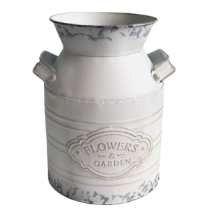 Juego de tres macetas de flores hechas a mano para la decoración del hogar y el hotel para el uso de la boda en la sala de estar - Product Image 5