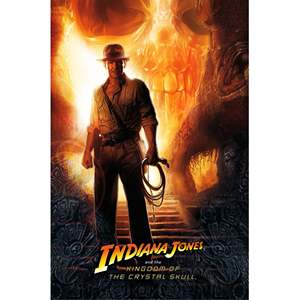 Indiana Jones and <b>the</b> <b>Kingdom</b> of <b>the</b> Crystal Skull Poster Offset Printing Techniques for Graphics - Product Image 1