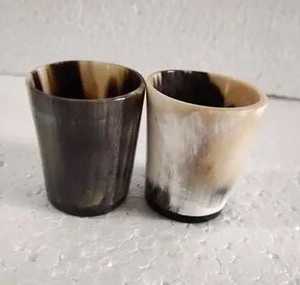 Vaso de Cóctel de Cuerno de Vaca Hecho a Mano MN EXPORTS MNE-130 de la Mejor Calidad, Ligero, Ecológico, Apto para Lavavajillas, para Cerveza, Vino, Bodas - Product Image 3