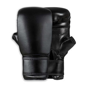 Gants de boxe en cuir avec coussin supplémentaire fermeture à crochet et boucle sangle de poignet réglable pour la protection des mains - Product Image 2