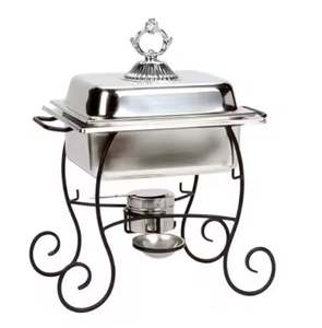 Designer hammered copper <b>buffet</b> chafing dish catering <b>food</b> <b>warmer</b> for festive dining weddings hotels restaurants parties - Product Image 3