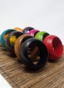 Pulsera de moda de madera personalizada más vendida, brazaletes de madera artesanales en diferentes tamaños, nueva apariencia a bajo precio - Product Image 4