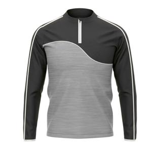 Top qualité personnalisé GAA demi fermeture éclair, football gaélique 1/4 fermeture éclair 100% polyester matériel léger Quickdry Logo personnalisé OEM - Product Image 2