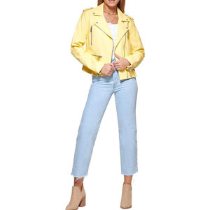 Chaqueta de cuero genuino para mujer Premium Best Made Stylish Stock Outdoor Wear Logotipo personalizado para invierno Tallas grandes Colección de hombres - Product Image 3