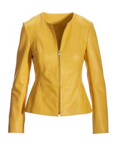 Chaqueta de Cuero Genuino de Alta Calidad para Mujer, Chaqueta de Cuero de Invierno para Mujer, Chaqueta de Motociclista de Cuero de Cordero Genuino para Mujer - Product Image 5