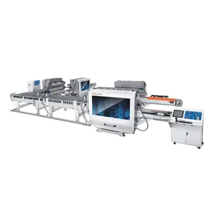 Línea de producción automática industrial de procesamiento de madera STR MX2626L con extensión de guía de pista para soluciones de carpintería CNC