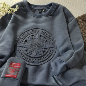 Personalizado 100% algodón peso pesado para Puff estampado pulóver Sudadera con capucha Streetwear estilo Hip Hop para hombres 3D impreso sudaderas - Product Image 2