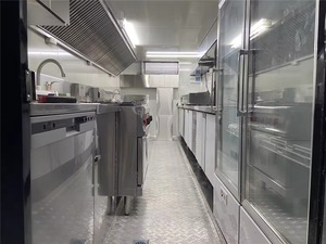 รถขายอาหารเคลื่อนที่พร้อมอุปกรณ์ครบครันสำหรับขายไอศกรีม/ รถขายอาหารมือสองพร้อมใบอนุญาต/ รถขายอาหารกลางแจ้งพร้อมใช้งาน - Product Image 3