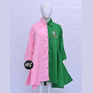 Phụ Nữ Thiết Kế Mới Quần Áo <span class=keywords><strong>Alpha</strong></span> Kapa <span class=keywords><strong>Alpha</strong></span> Ánh Sáng Xe Tăng Buổi Tối Thanh Lịch Cộng Với Kích Thước In Hot Bán Ăn Mặc Giản Dị - Product Image 1