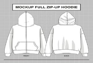 Sudaderas con capucha con cremallera completa gris para hombre con patrón de dibujos animados divertidos teñido de hilo para la temporada de primavera - Product Image 6