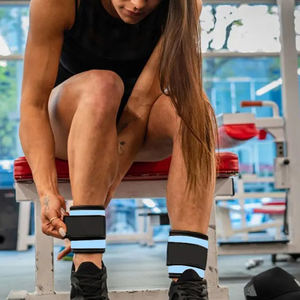 Accessoires de fitness personnalisés en gros unisexe sangles de cheville de gymnastique pour les machines à câble sangles de cheville de soutien - Product Image 6