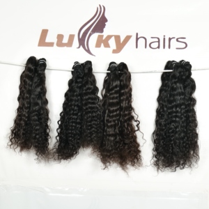 Extensiones de Cabello Humano 100% Virgen Remy Indio, Rizado, Sin Procesar, Cutícula Alineada, Estilo Ondulado - Product Image 3