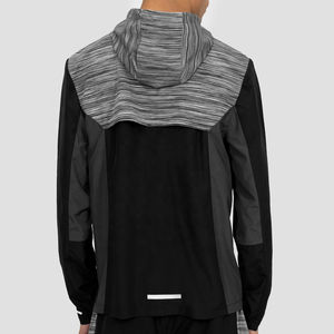 Logo personnalisé vente en gros veste à capuche imperméable personnalisée veste coupe-vent pour hommes coupe ajustée 2025 - Product Image 3