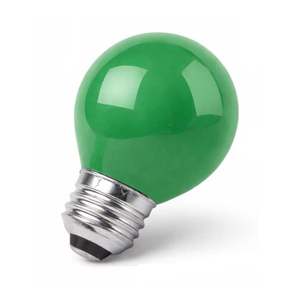 Ampoule Incandescente ESFERICA 15W 230V E27 Couleur Verte - Product Image 1