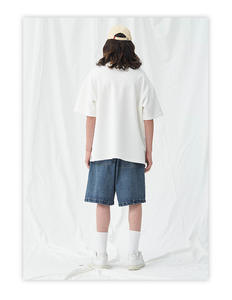 Chemises polo pour hommes en coton lourd de haute qualité, couleur unie - Product Image 6