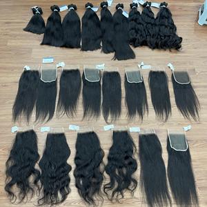 Extensions de trame de cheveux noirs vietnamiens les plus vendues Cheveux humains bruts vierges, qualité SDD, sans produit chimique, longue durée - Product Image 2