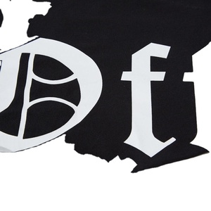 Offre Spéciale T-shirts pour hommes été goutte épaule détresse broderie t-shirt impression vierge t-shirt personnalisé pour les hommes - Product Image 3