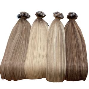 100% Vierge Remy Micro Bande Double Dessiné Cheveux Humains Haute Qualité Vietnamien Bundle Extensions Doux Afro/Curl/Lâche Vagues Profondes HD - Product Image 1