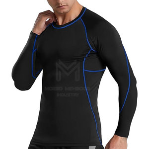 2024 ensemble de compression pour hommes légers conception personnalisée meilleure vente vêtements grande taille avec fermeture à la taille élastique - Product Image 2