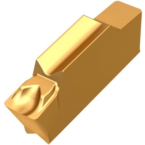 Inserto de Torneado Indexable ISO LCMR 041604-CMT8330 de 4 mm de Ancho con Recubrimiento PVD Dorado, Paquete de 10 - Product Image 1