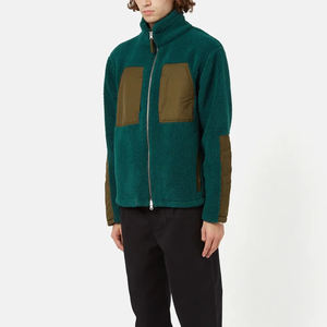 Veste Sherpa d'hiver 100% coton de haute qualité OEM la plus vendue avec logo personnalisé pour hommes support en polaire surdimensionné nouvelle mode High Street - Product Image 3