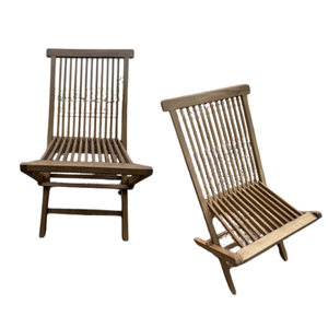 Chaise pliante en bois de haute qualité chaise de jardin minimaliste base d'eau en bois de teck usine directe d'Indonésie - Product Image 3
