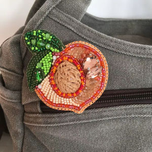 Día de Navidad trabajo hecho a mano con cuentas muñeco de nieve diseño bordado encanto lujo elegante lindo y declaración elección para niña - Product Image 1