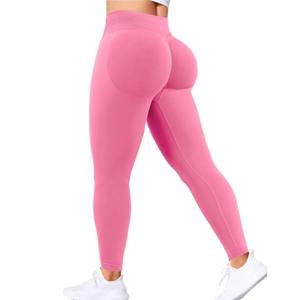 Leggings de Cintura Alta de Spandex/Nailon Ecológicos Antibacterianos Transpirables de Secado Rápido con Marca Personalizada Impresión por Sublimación Casual - Product Image 5