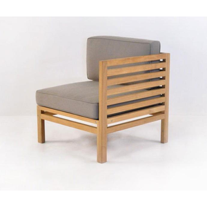 Destarata Arjuna extérieur en teck coin canapé sectionnel Design minimaliste hôtel utilisé en bois de teck massif meilleure qualité bon prix - Product Image 4