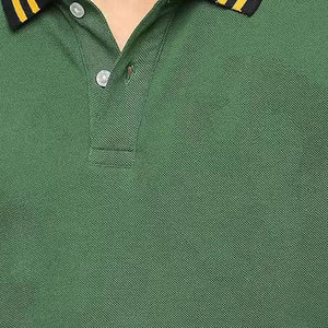Camisetas Polo lisas informales de manga corta para hombre de estilo personalizado camisetas polo de talla grande de algodón 100% a la venta - Product Image 6